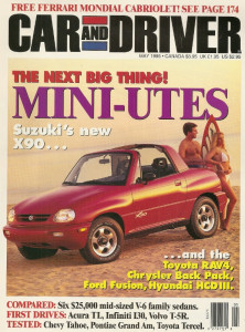 CAR & DRIVER 1995 MAY - 911 TURBO& GT2, F1 BOAT RACING